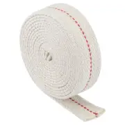 Oil Lamp Wick Cotton 1" Flat Wide 2M for Kerosene Burner Lighting