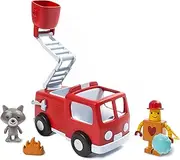 SAGO mini Hugbot & Kiki's Firetruck Fire Engine Truck, Multi-Colour (Spin Master 6046988)