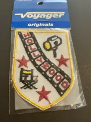 VTG Voyager HOLLYWOOD Souvenir Sew On Patch