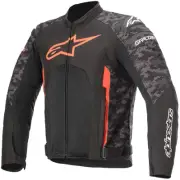 Alpinestars T-GP Plus R V3 Air Jacket (Medium, Black/Fluo Red)