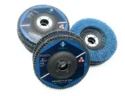 10-Pack Premium Zirconia Abrasive Flap disc for Angle Grinder Grinding Metal ...