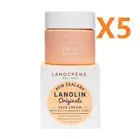 (BULK x5) Lanocreme Lanolin Originals Face Cream with Manuka Honey 100g NZ