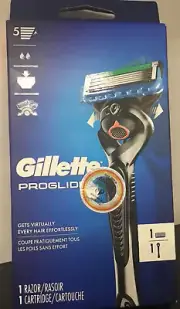 NIOP 1 New & Sealed Gillette ProGlide Men's Razor Handle and 1 Blade Refill