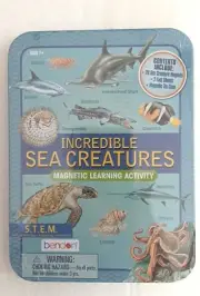Bendon Magnetic Learning Activity STEM In Sealed Tin Incredible Sea Creatures