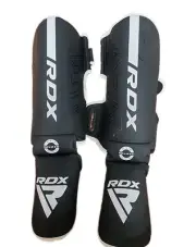Muay Thai Shin Guards by RDX, Sparring Gear, MMA, Kickboxing Shin Pads SMALL NEW