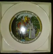 WEDGWOOD STORY TINDERBOX 6 INCH PLATE 1972 HANS CHRISTIAN ANDERSEN NEW IN BOX