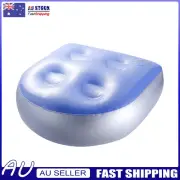 PVC Inflatable Spa Cushion Water Injection Outdoor Camping Massage Seat Pad