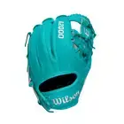 Wilson A2000 1786 "Mahi" 11.5" Infield Baseball Glove (Teal/White)