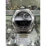 【金台鐘錶】CASIO卡西歐 10年電力 不鏽鋼帶 運動錶 金屬風質感 (黑面) MWD-100HD-1B
