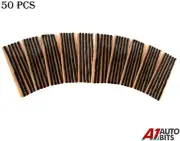 50x Tubeless Tire Tyre Repair Kit Strips Plug 200mm Bike Car Van Truck