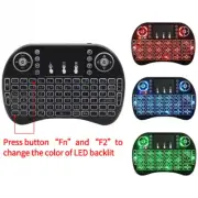 I8 2.4G Mini Wireless Keyboard Backlit Air Mouse Touchpad Remote Control