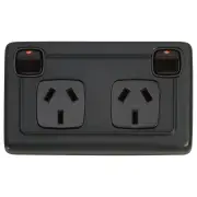 Clip on Double Power Point