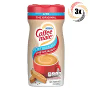 3x Containers Nestle Coffee Mate Lite The Original Coffee Creamer | 11oz