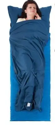 Sleeping Bag Liner Protector Youth Hostel Sheet Single Sleep Sack Thermal Travel