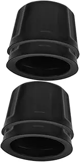 ABOOFAN 2pcs ATV Wheel Hub Rubber Caps Easy Installation Tire Rim Cover for Atvs Trailers Golf Carts Go Karts Durable Protection Against Debris