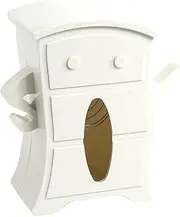Tissue Holder for Bathroom - Tissue Holders Decorative | Tissue Holder for Bathroom Sink Counter, Compact Tissue Box with Modern Appeal, Functional for and Bedroom,