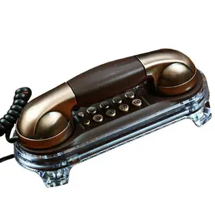 室內電話 有線電話 美思奇 復古壁掛式電話機 創意歐式仿古老式家用掛墻有線固定座機