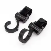 2-Pack 360° Rotating Hooks for Baby Stroller - Multi-Purpose Organizer Hanger