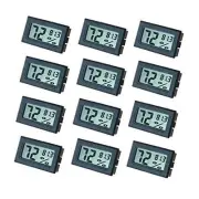 Humidity Gauge, Digital Hygrometer Indoor Outdoor Hygrometer Thermometer 12pack