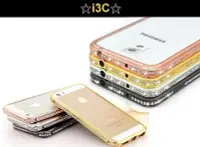 在飛比找Yahoo!奇摩拍賣優惠-奢華 鑲鑽 金屬邊框 iPhone 5S 5 SE 4S 4
