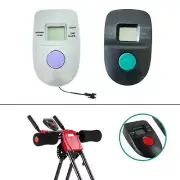 Multifunction Monitor Speedometer for Stationary Bikes Durable LCD Display