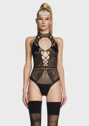 All I Think About Lace Bodysuit