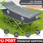 Reclining Deck Lounge Bed Sun Beach Chair Folding Camping Tanning Pool Outdoor