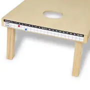 Premium Cornhole Scoreboard with Magnetic Score Keeper.