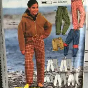 Burda Sewing Pattern 3165 Pants Size 8 to 16 Uncut and Factory Folded