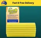 Scrub Daddy Damp Duster, Ideal for Blinds & Vents - Rinse & Reuse - Yellow