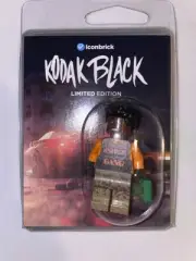 OFFICIAL KODAK BLACK x iconbrick Custom LEGO Minifigure + SG Watergun