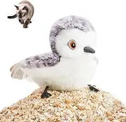 Velmoriah Flapping Bird Cat Toy, Lifelike Sandpiper Chirp Tweet, Rechargeable Interactive Cat Toys for All Breeds Cat