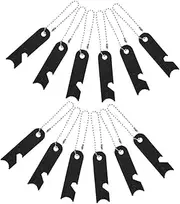 EXHUMKY Multi-use Outdoor Fire Scraper Striker 12pcs Set Ruler Manganese Steel Essential for Camping Trips
