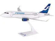 PPC Finnair Embraer ERJ-170 OH-LEE Desk Top Display 1/100 Jet Model AV Airplane