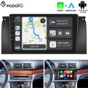 9" Android 12.0 Head Unit Radio Carplay GPS SAT NAV 2+32GB for BMW E39 X5 E53 M5