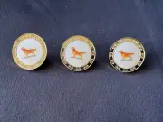 Golf Ball Markers Golden Retriever Set of 3
