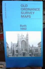 MAP OF Bath 1902: Somerset Sheet 14.05 by Alan Godfrey NEW