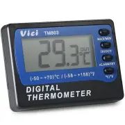 TM803 Large LCD Display Fridge Refrigerator Freezer Thermometer -50~70\u2103 Digital Alarm Temperature Meter \u2103/\u2109