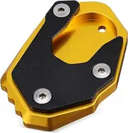Kickstand Base Plate for Motorcycles Metal Pad Side Stand Extension Easy Install for Bikes