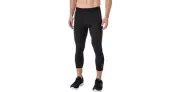 Reebok Men's Printed 3/4 Length Compression Tights White & Caviar Sm MMA17502 J