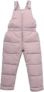 [Happy Cherry] Snow Trousers for Boys Winter Snow Dungarees Down Cotton ski Trousers Snow Skiing Thermal Heat hot Outdoor Windproof Lightweight Trousers