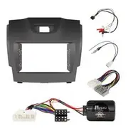 Aerpro Double DIN Head Unit Installation Kit - Grey, FP8063GK