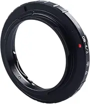 Lens Mount Adapter Ring for OM-4/3 Lens Mount Adapter for Olympus OM Mount Lens to 4/3 Camera Mount Adapter Ring