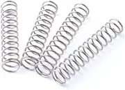 5/10pcs 304 Stainless Steel Compression Spring Return Spring Steel Wire Diameter 2.0mm Outside Diameter 14mm Pressure Spring(2.0 X14X15mm(10Pcs))