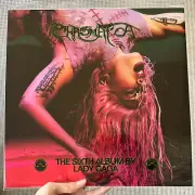 Gaga Chromatica Custom Vinyl Cover Sleeve LP READ DESCRIPTION