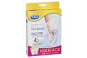 Scholl Dry Skin Macadamia Oil PediMask Multipack 4 Pairs