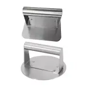 Burger Smasher, Grill Cooking Tool, Burger Patty Maker, Kitchen Gadgets Flat