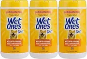 Wet Ones for Pets Multi-Purpose Dog Wipes with Aloe Vera, 50 Count - 3 Pack | Dog Wipes for All Dogs in Tropical Splash, Wipes for Paws & All Purpose | 150 Count Total