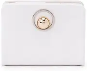 pierre cardin(ピエール カルダン) Bouton Bifold Wallet, White, white, one size