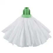 Jantex Standard Big White Socket Mop Green - 120g 4.2oz